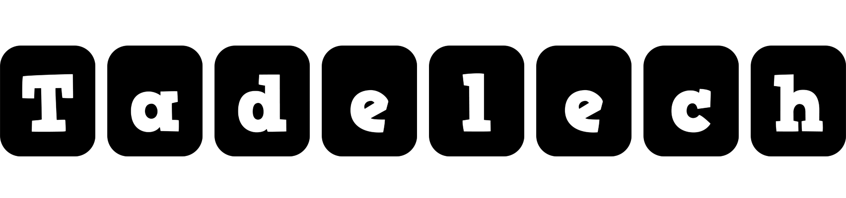 Tadelech box logo