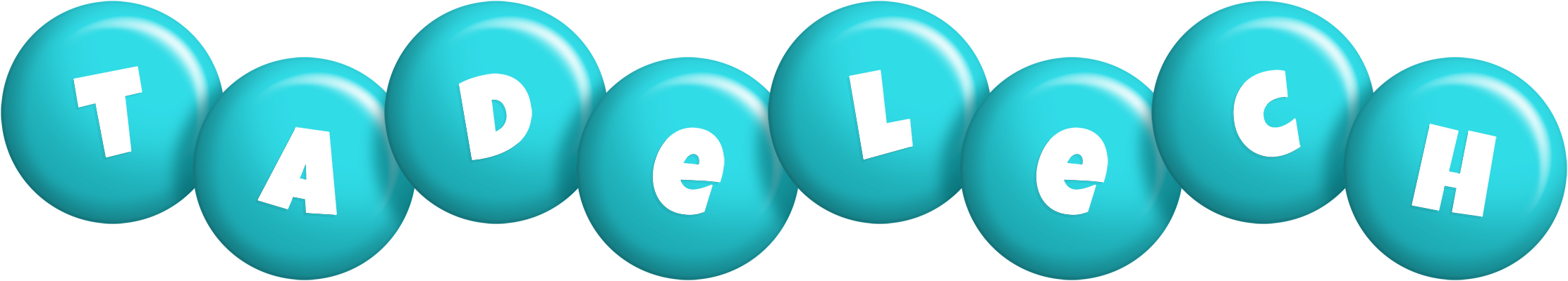 Tadelech candy-azur logo