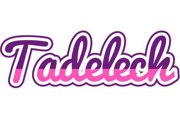 Tadelech cheerful logo
