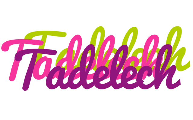 Tadelech flowers logo