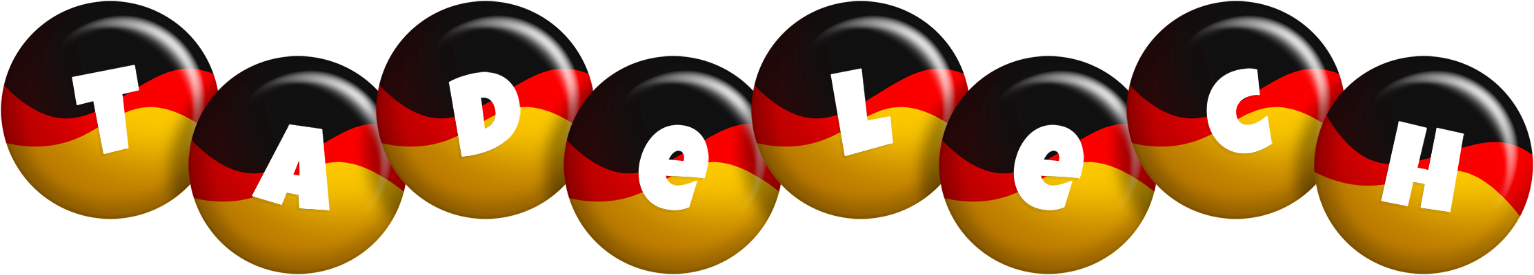 Tadelech german logo