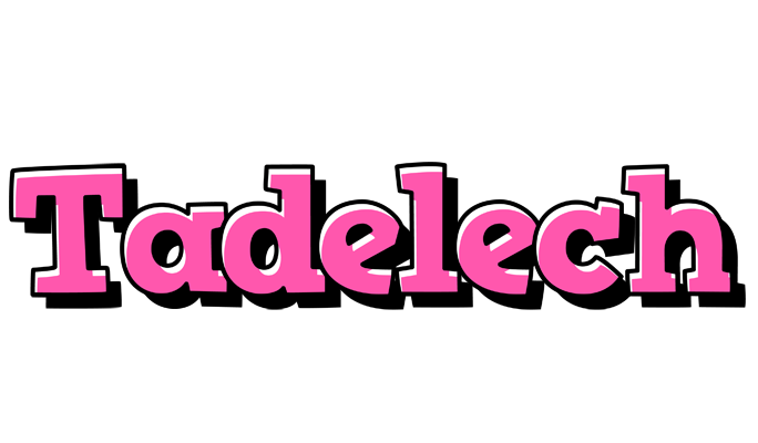Tadelech girlish logo