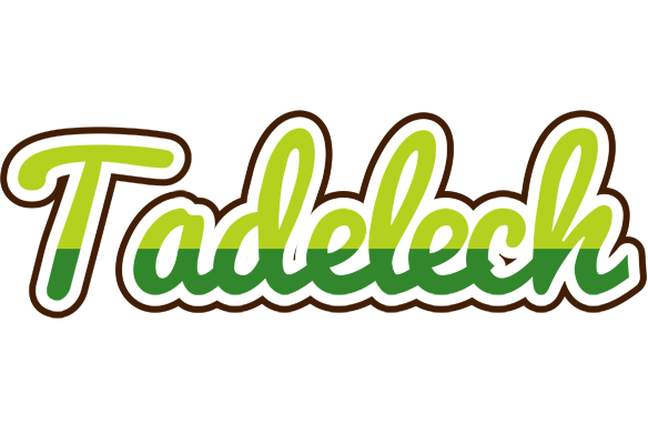 Tadelech golfing logo