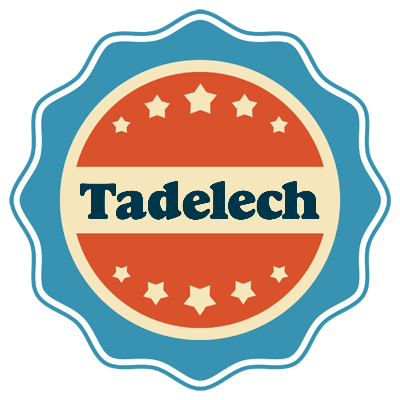 Tadelech labels logo