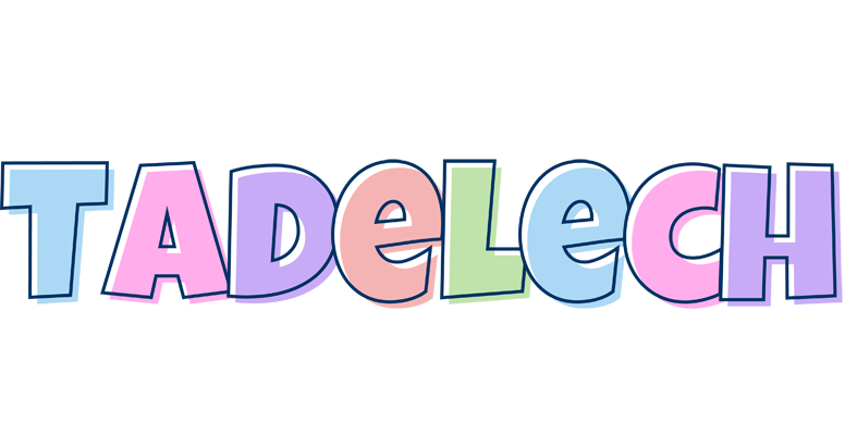 Tadelech pastel logo