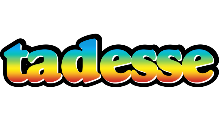 Tadesse color logo