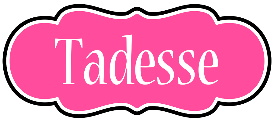 Tadesse invitation logo