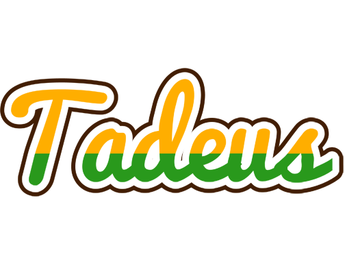 Tadeus banana logo