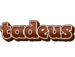 Tadeus brownie logo