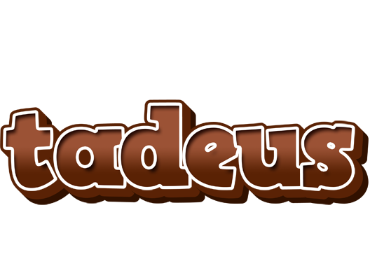 Tadeus brownie logo