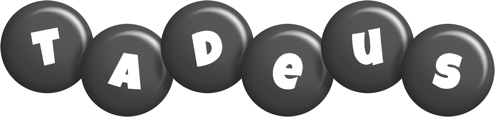 Tadeus candy-black logo