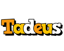 Tadeus cartoon logo