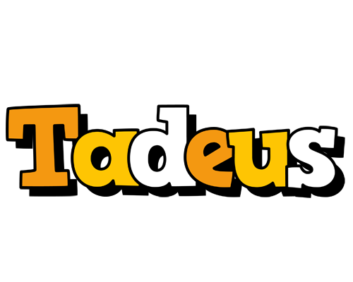Tadeus cartoon logo