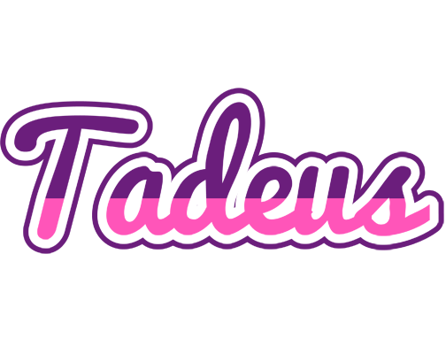 Tadeus cheerful logo