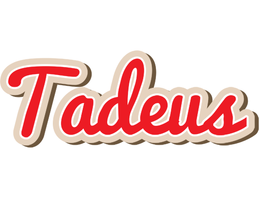 Tadeus chocolate logo