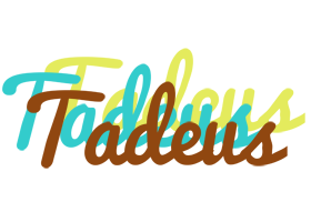 Tadeus cupcake logo