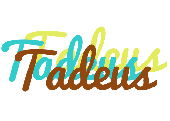 Tadeus cupcake logo