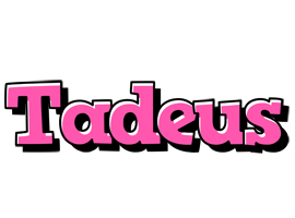 Tadeus girlish logo