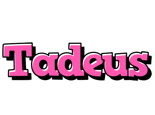 Tadeus girlish logo