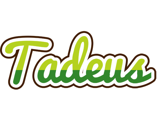 Tadeus golfing logo