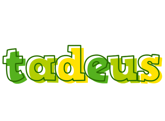 Tadeus juice logo