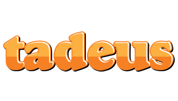 Tadeus orange logo