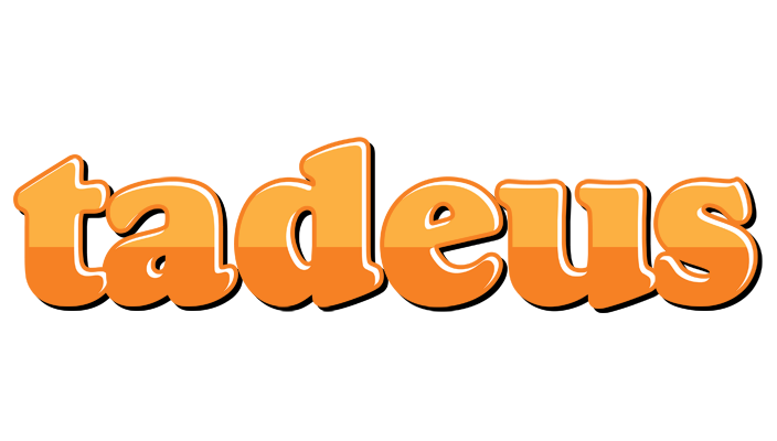 Tadeus orange logo
