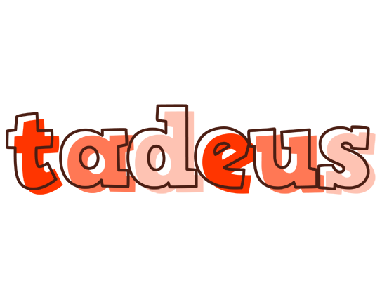 Tadeus paint logo