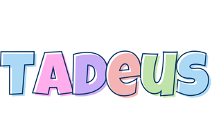 Tadeus pastel logo