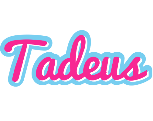 Tadeus popstar logo