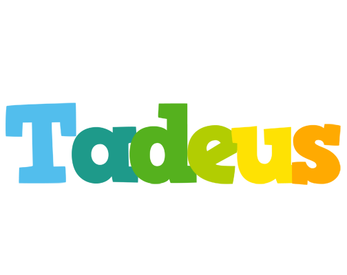 Tadeus rainbows logo