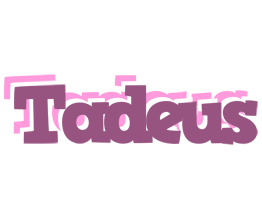 Tadeus relaxing logo