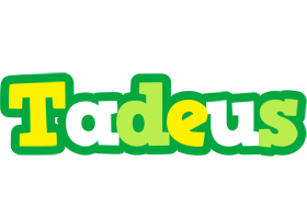 Tadeus soccer logo