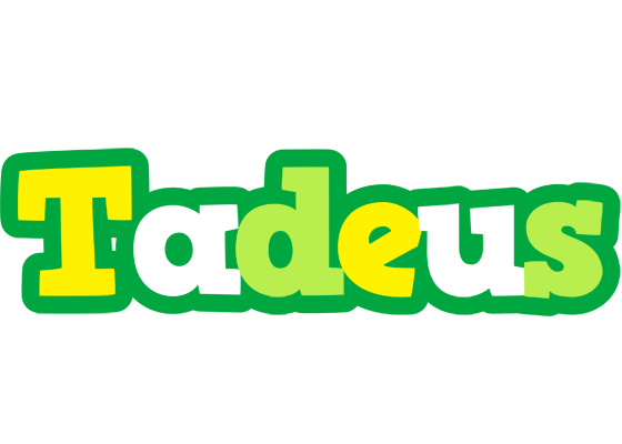 Tadeus soccer logo