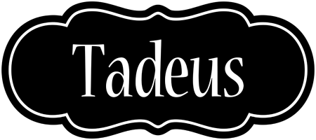 Tadeus welcome logo