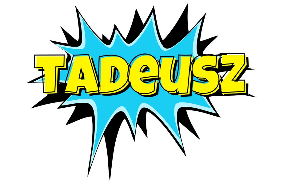 Tadeusz amazing logo