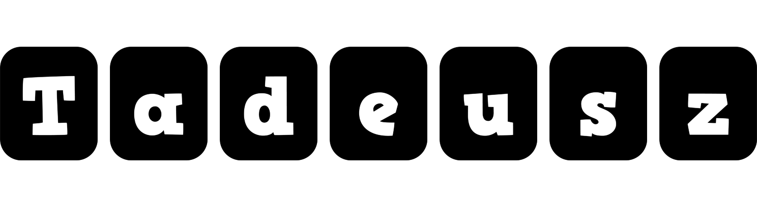 Tadeusz box logo