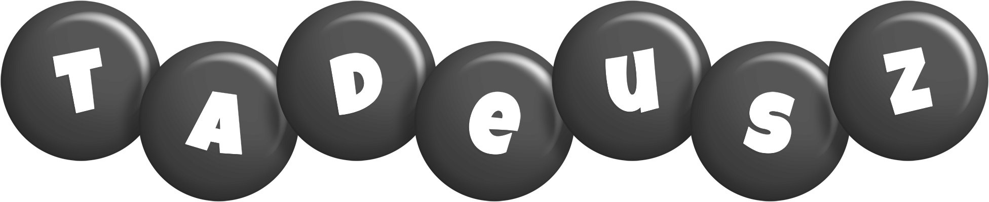 Tadeusz candy-black logo