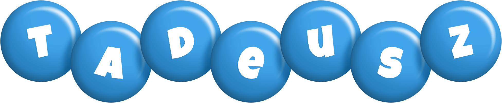 Tadeusz candy-blue logo
