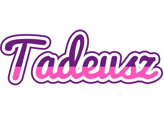 Tadeusz cheerful logo