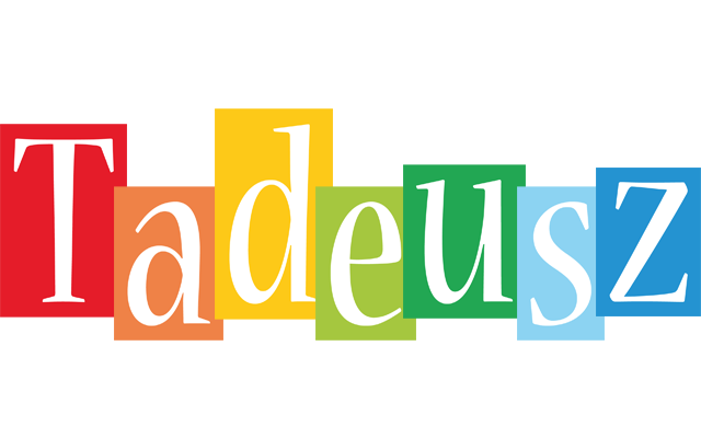 Tadeusz colors logo