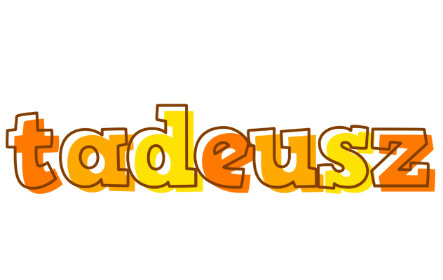 Tadeusz desert logo