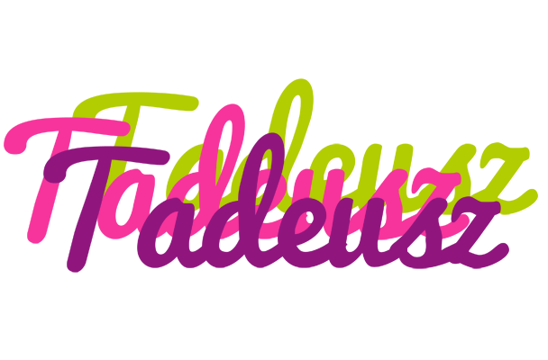 Tadeusz flowers logo