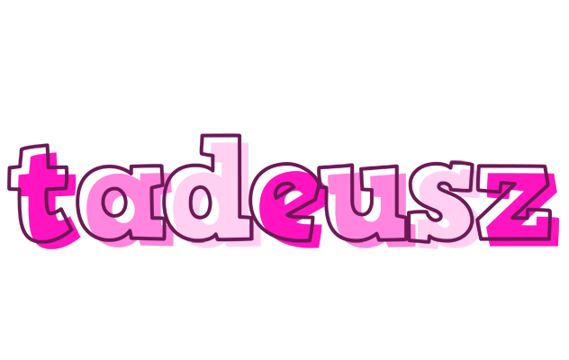 Tadeusz hello logo