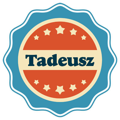 Tadeusz labels logo