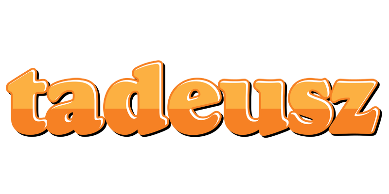 Tadeusz orange logo