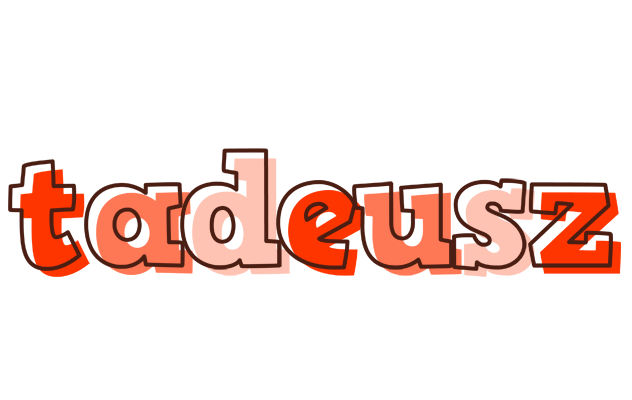 Tadeusz paint logo
