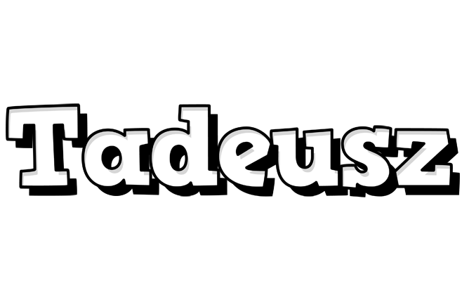 Tadeusz snowing logo