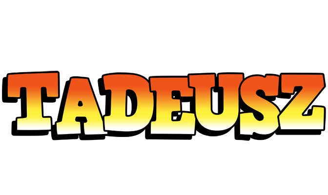 Tadeusz sunset logo