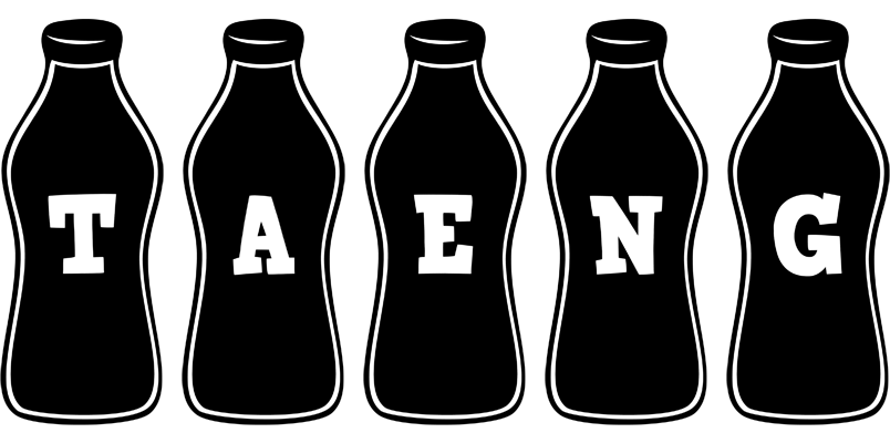 Taeng bottle logo